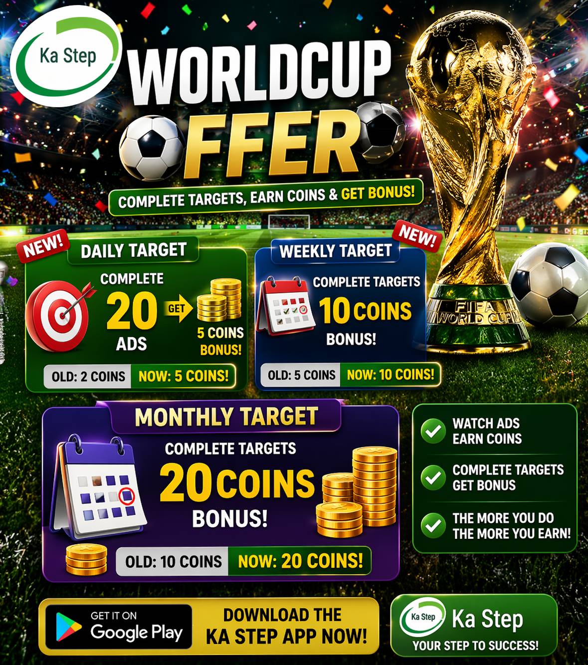 Daily Target offer na ka 2 coins la pynkiew sha ka 5 coins
